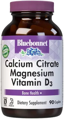 Bluebonnet Calcium Citrate Magnesium Plus Vitamin D3