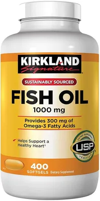 Kirkland Signature Fish Oil 1000mg
