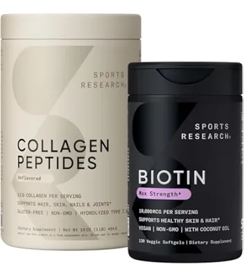 Sports Research Collagen Peptides (Unflavored)